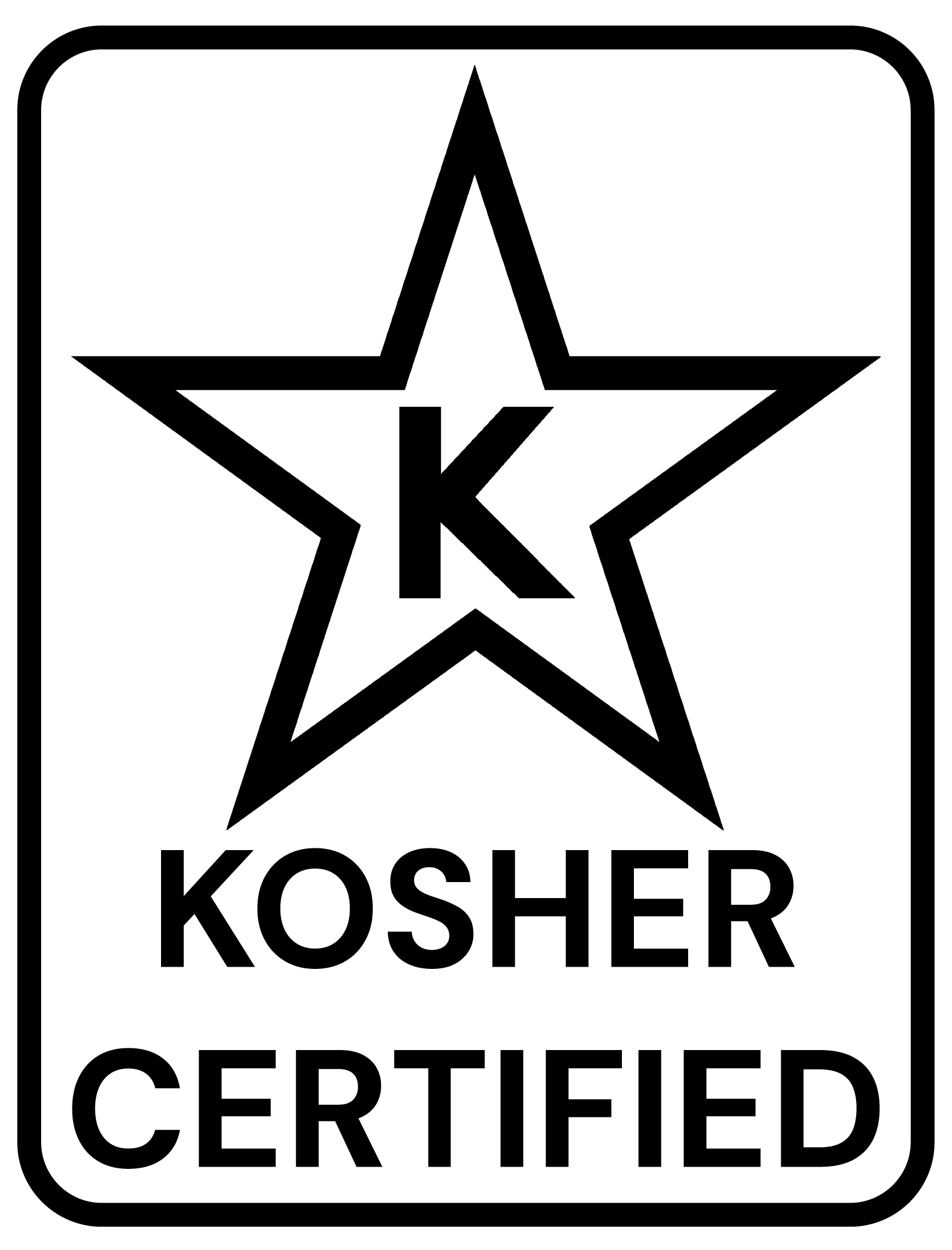 Cert - Kosher